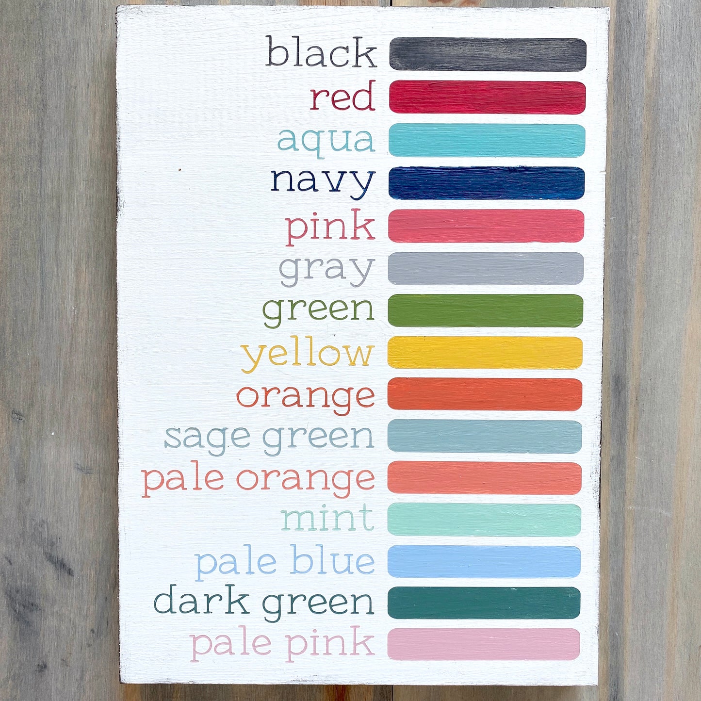 Small Love Sea Turtle Sign