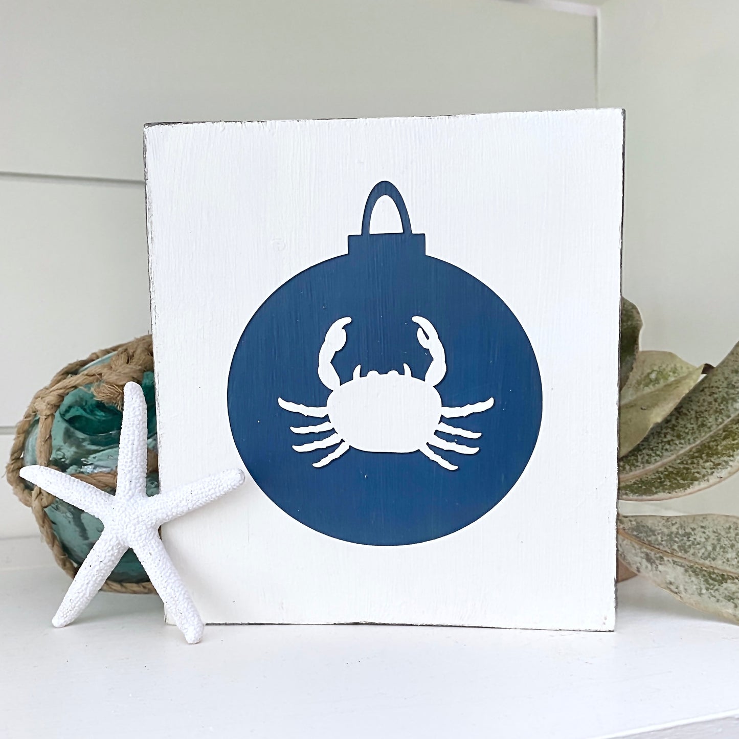 Crab Ornament Sign