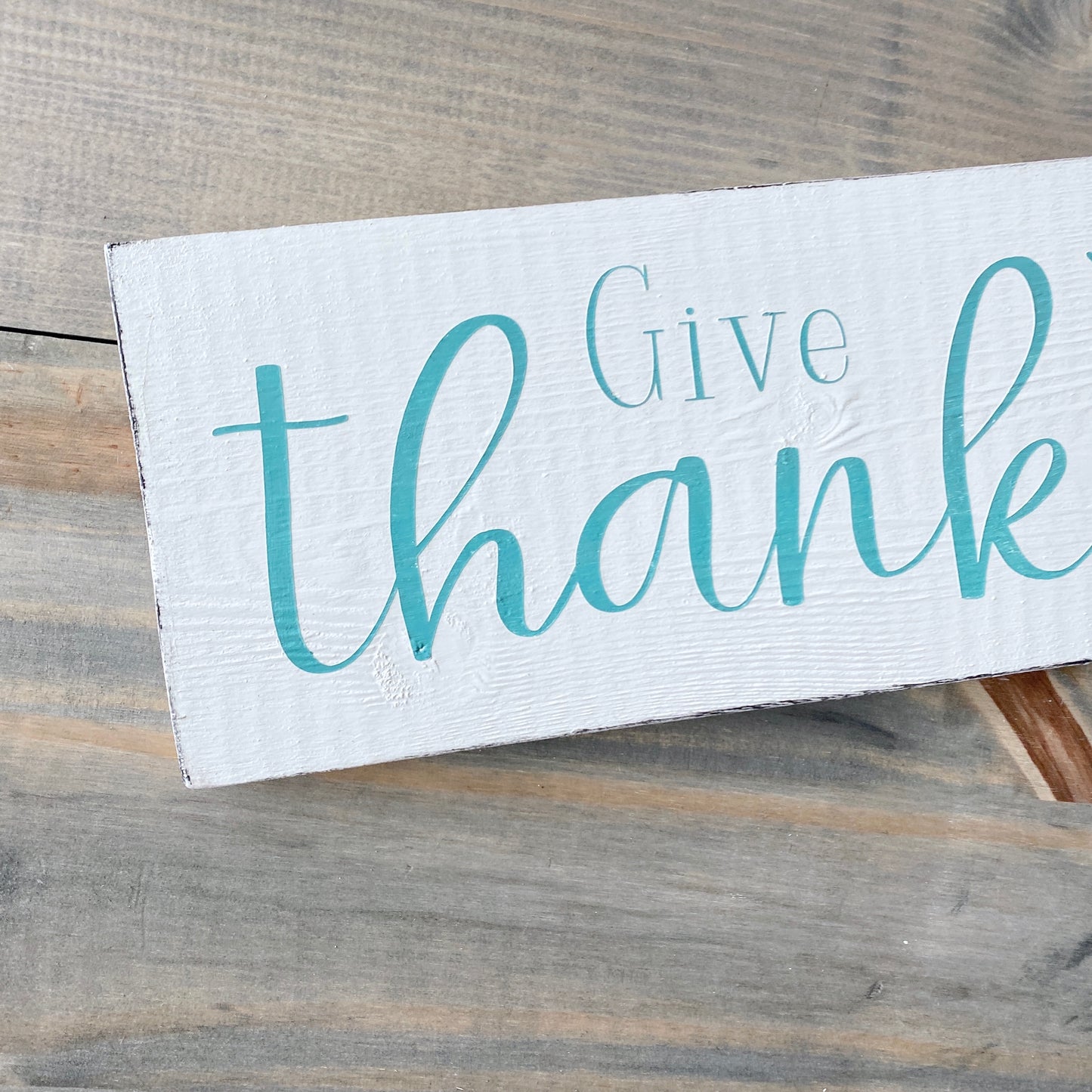 Give Thanks Starfish Sign