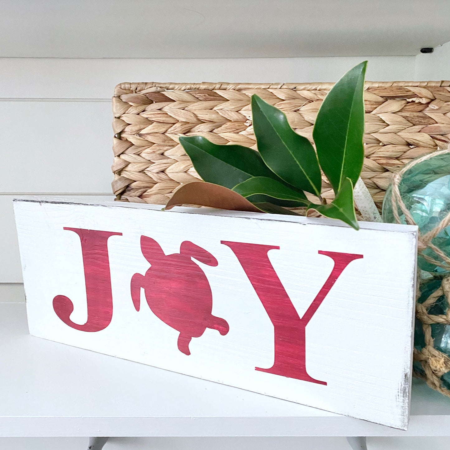Joy Sea Turtle Sign