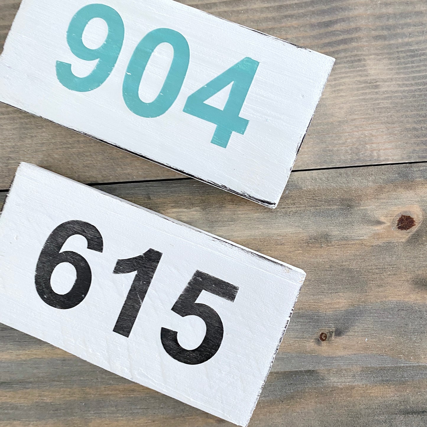 Mini Area Code Sign