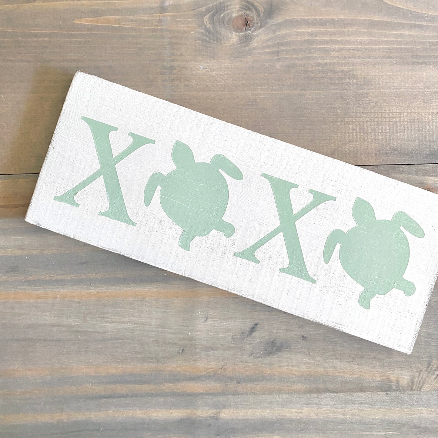 Sea Turtle XOXO Sign