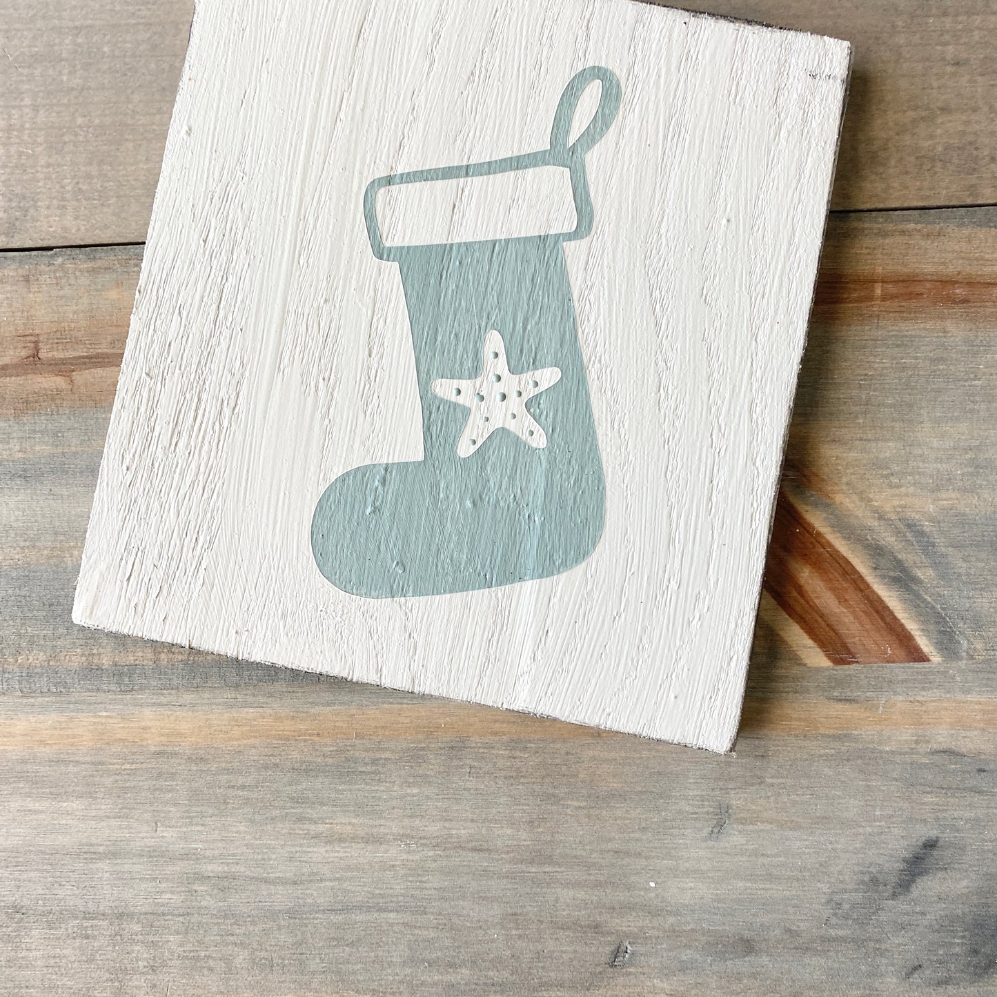 Starfish Stocking Sign