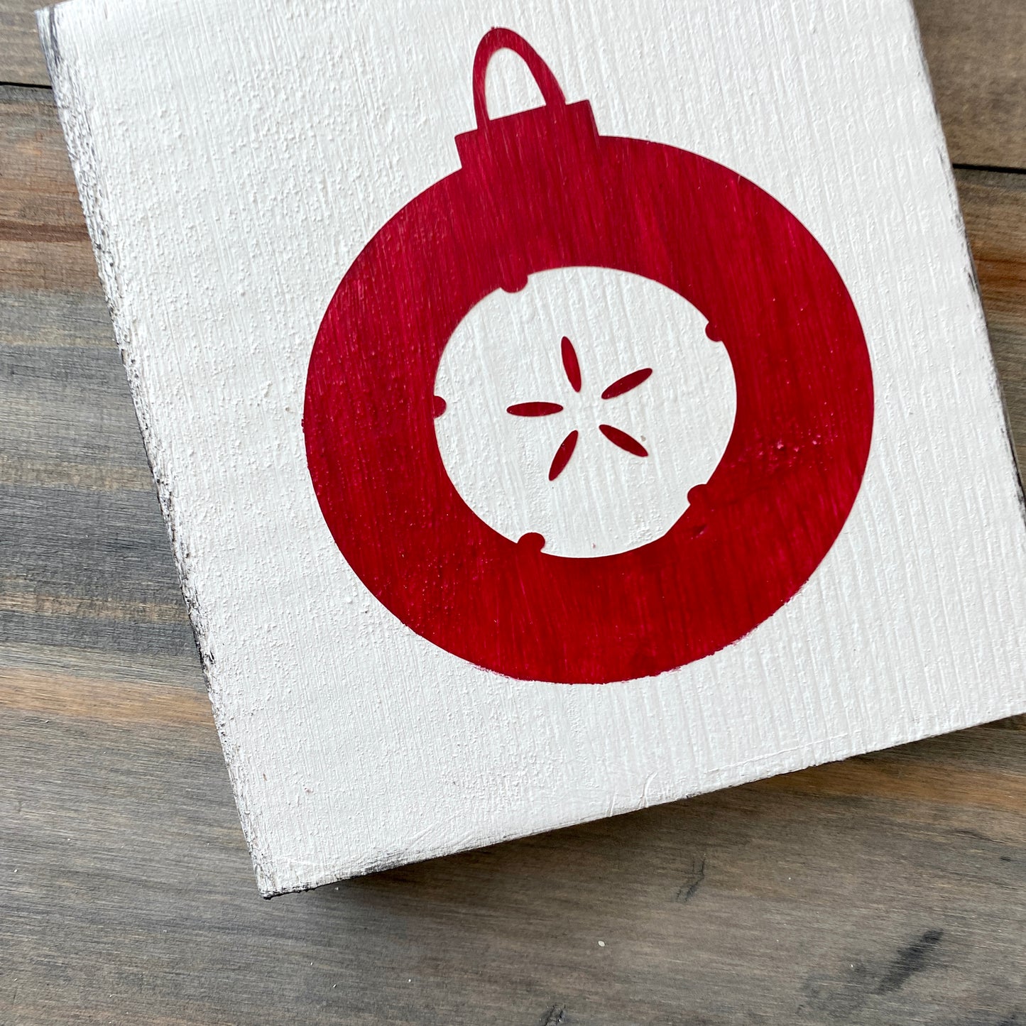 Sand Dollar Ornament Sign