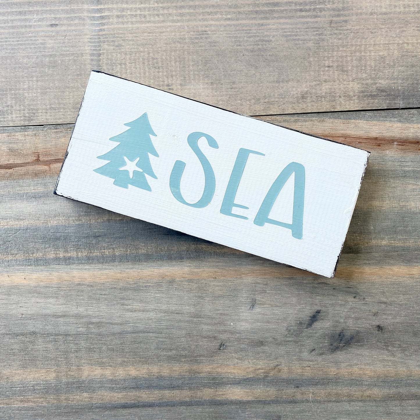 Sea Christmas Sign