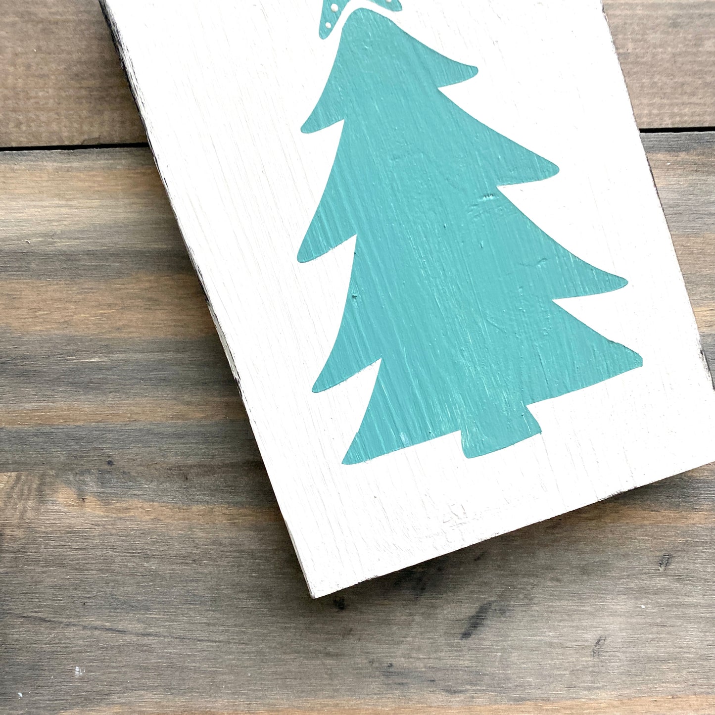 Starfish Christmas Tree Sign