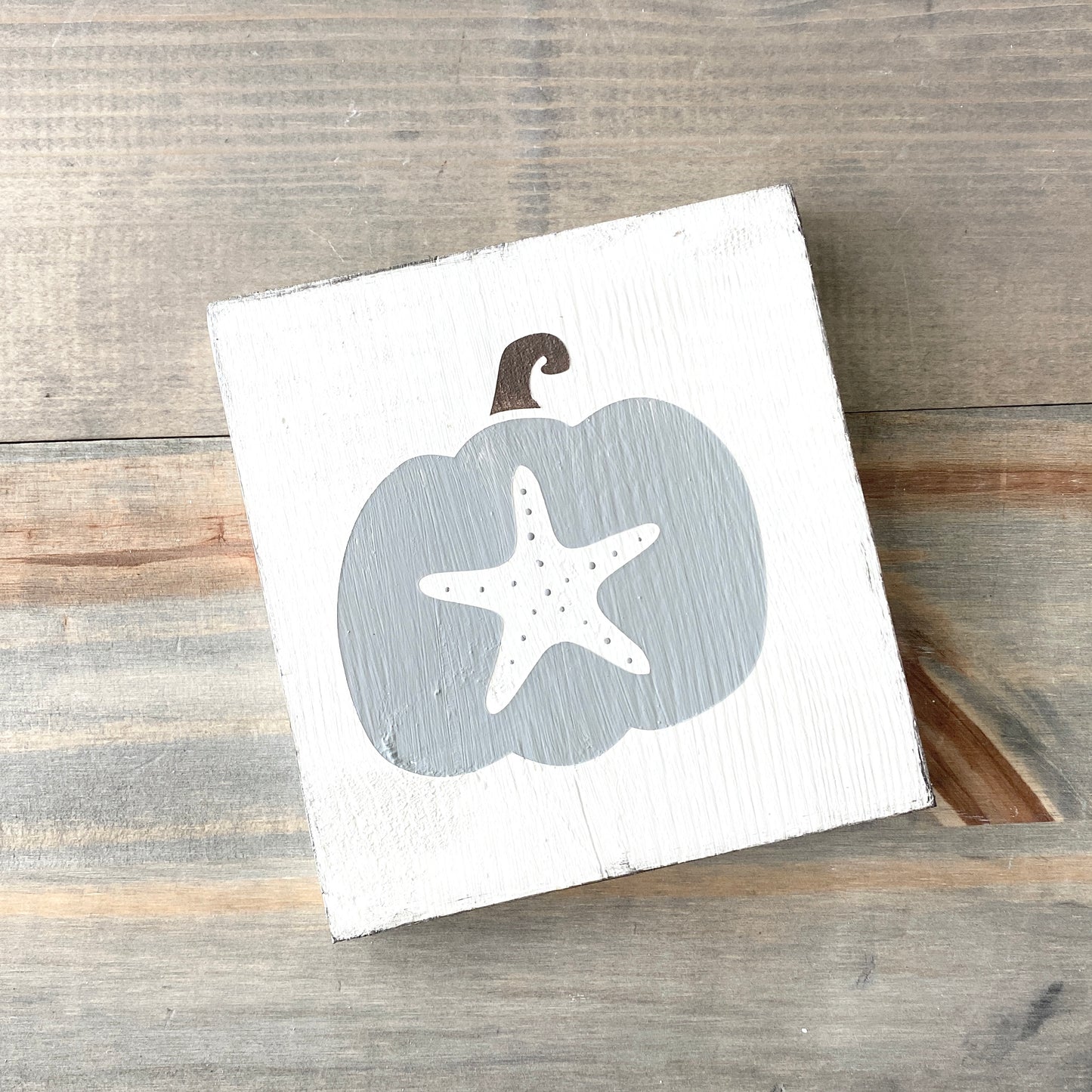 Starfish Pumpkin, 6 x 6in