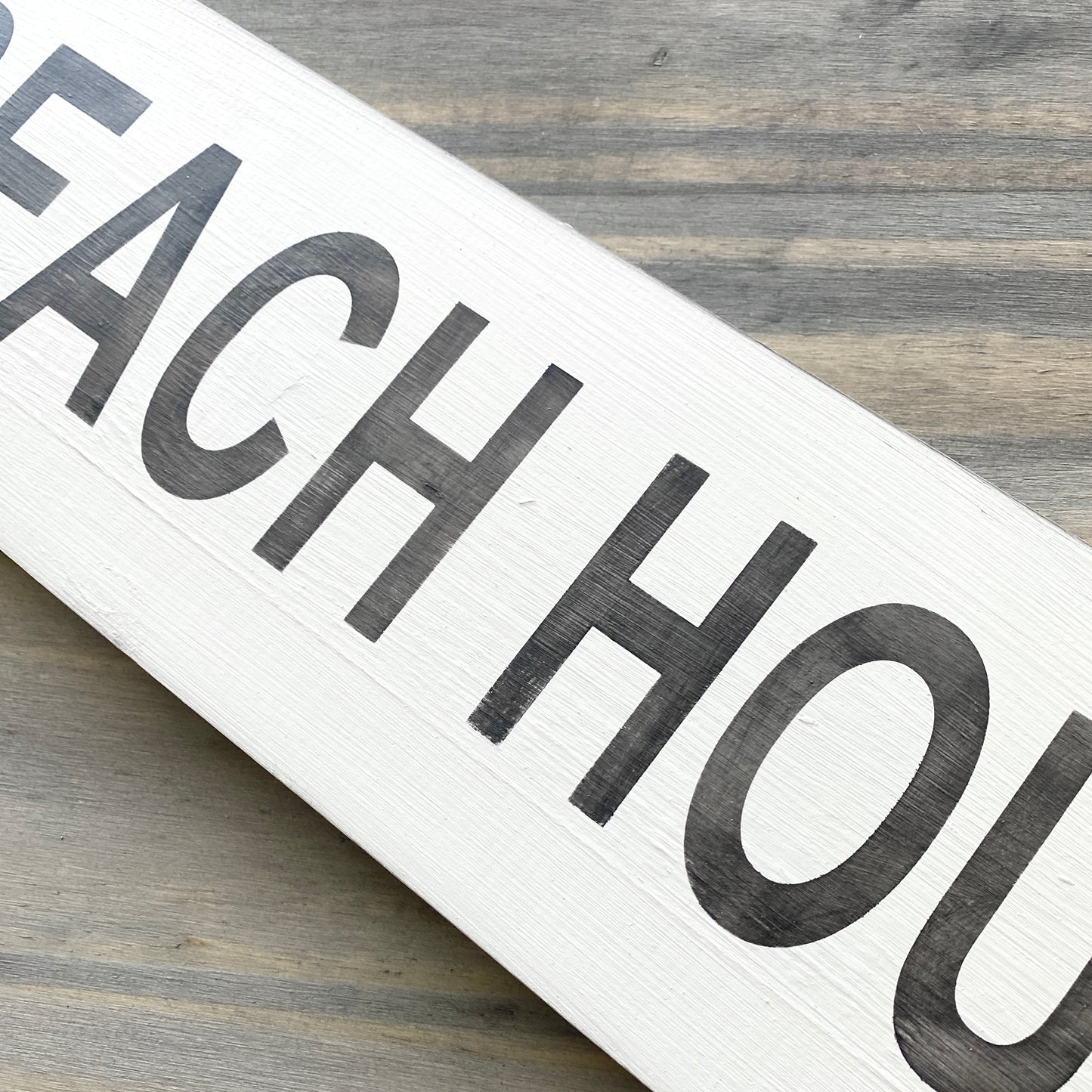 Beach House Sign