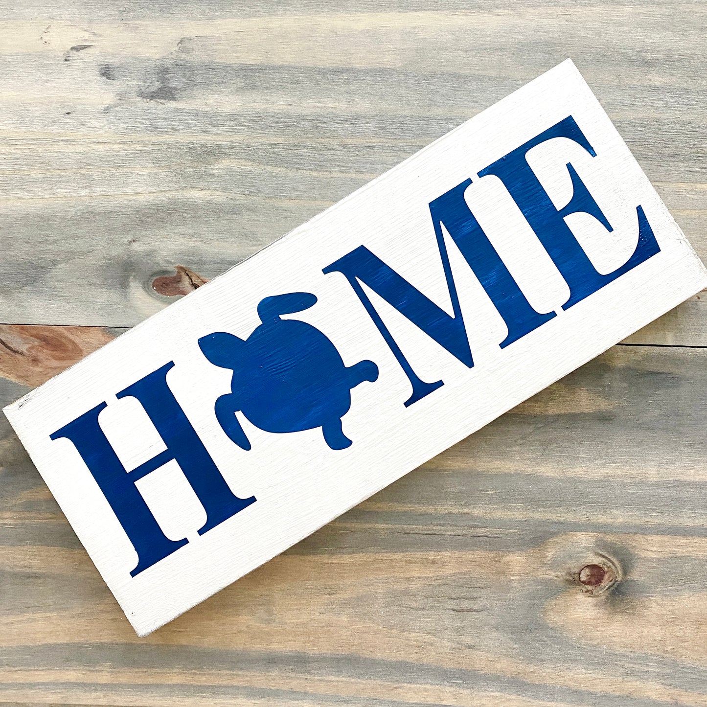 Sea Turtle Home Sign