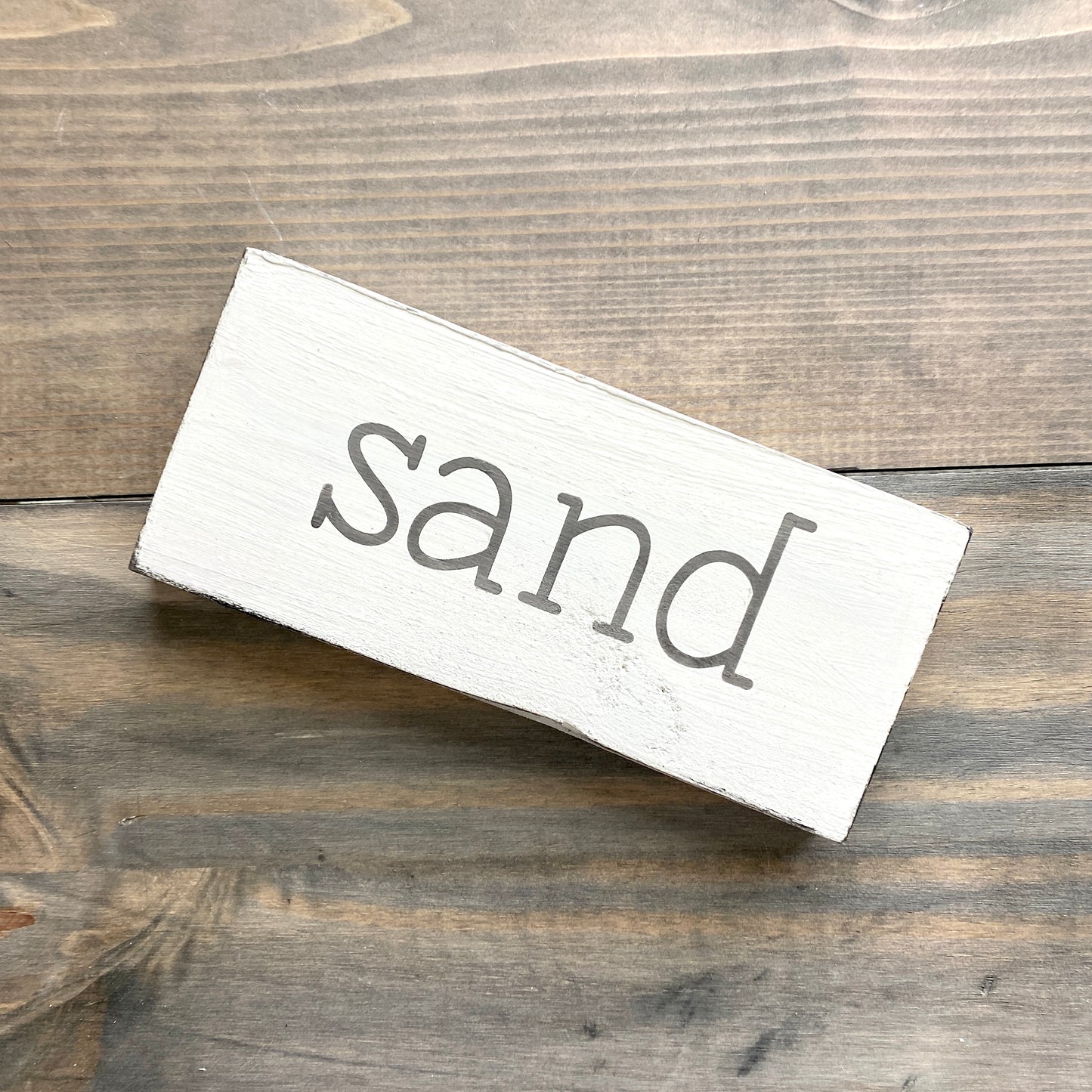 Small Sand Sign