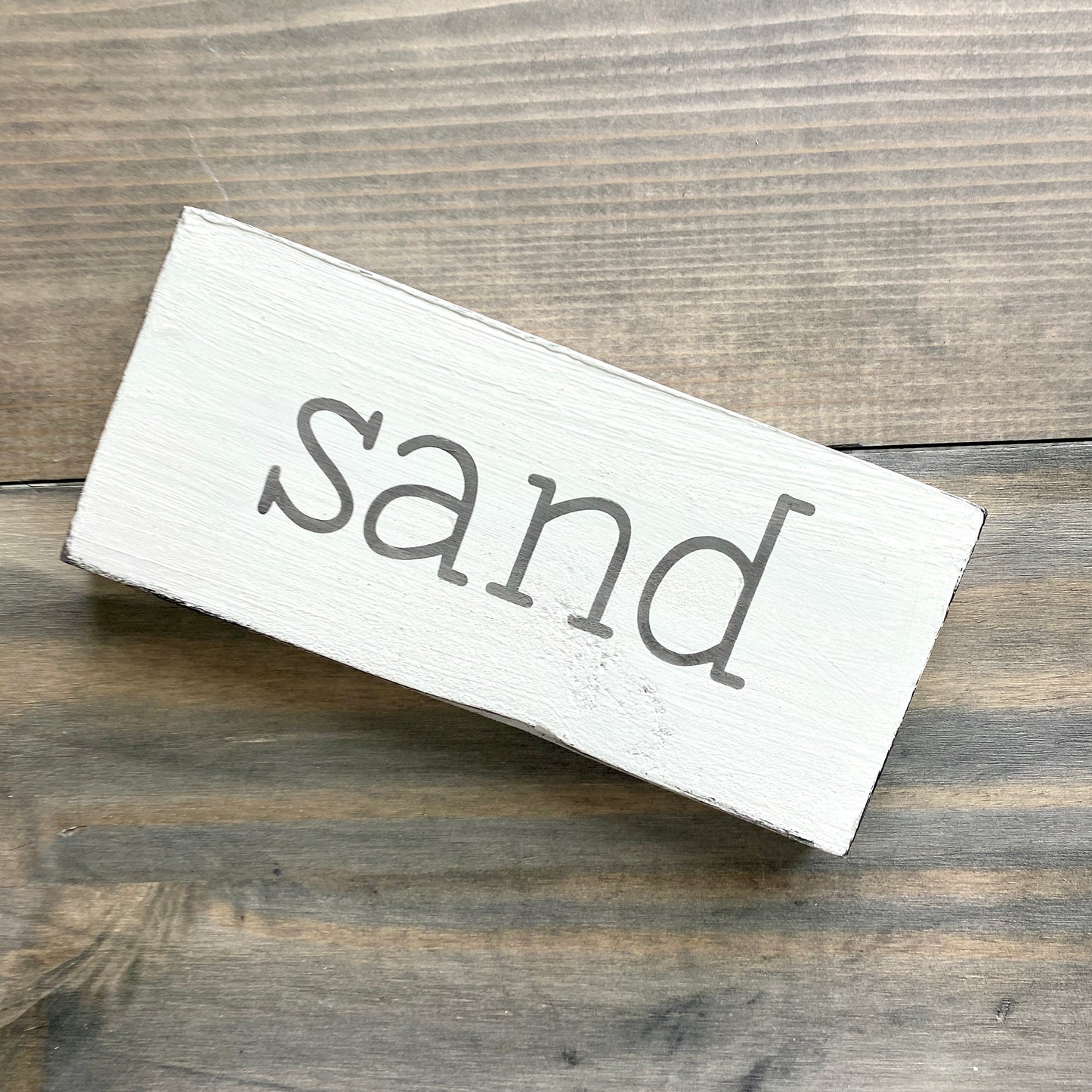Small Sand Sign