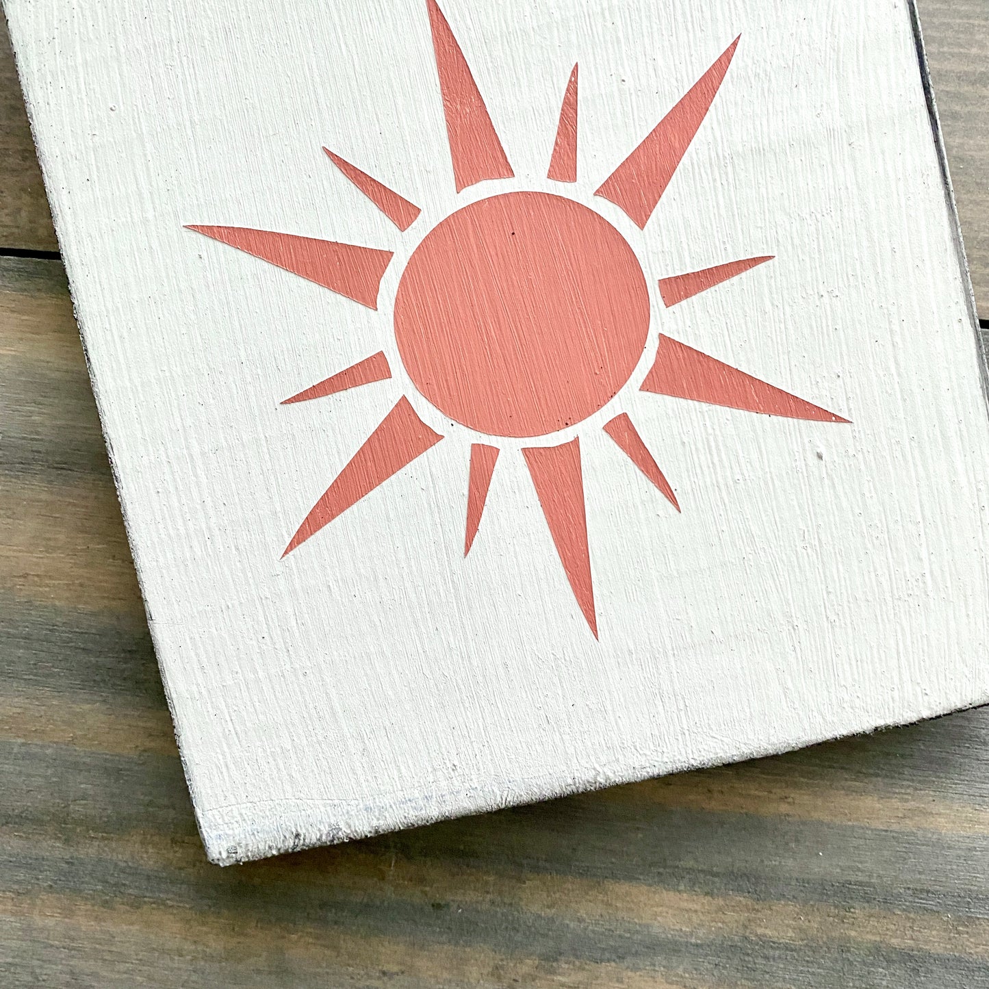 Sunshine Shape Sign