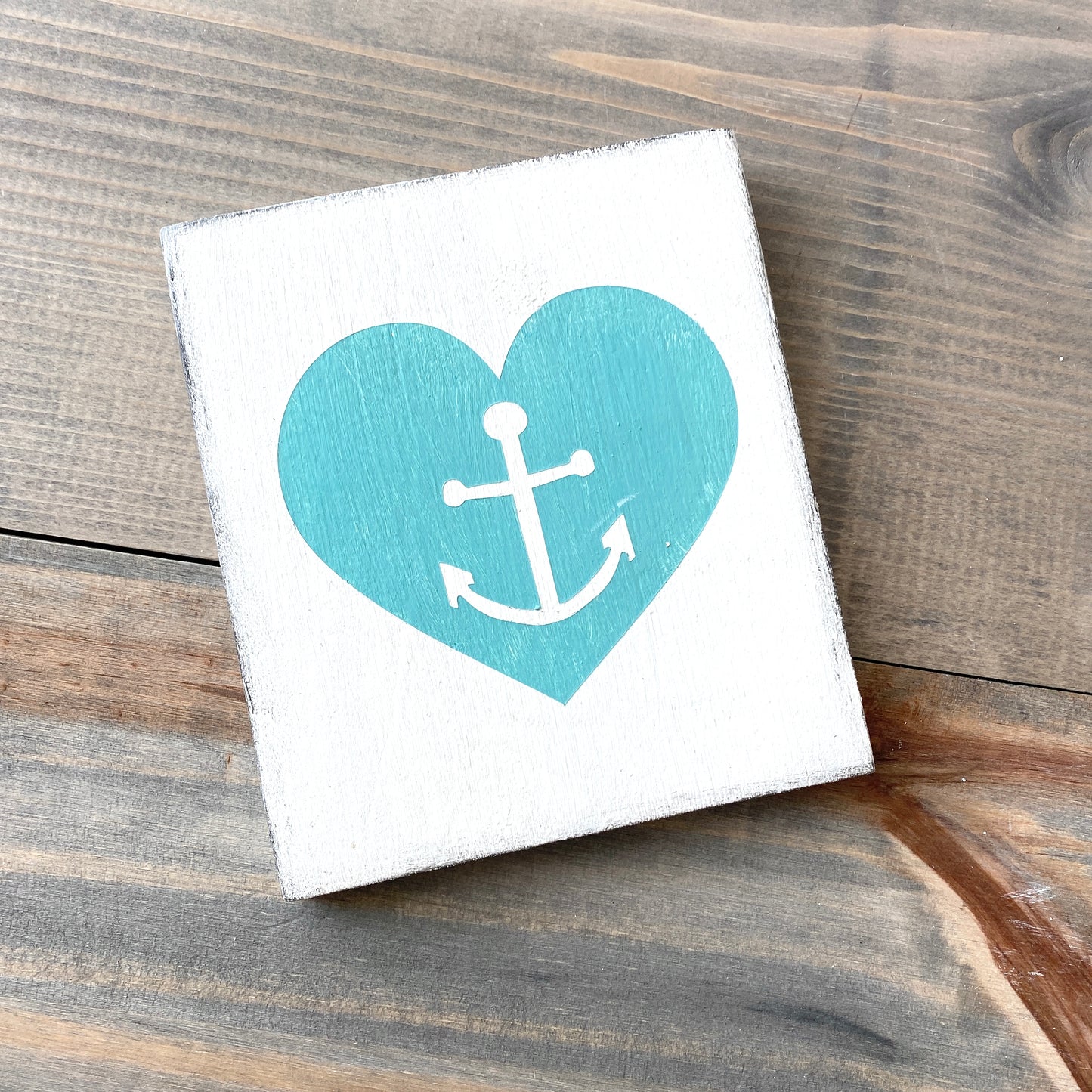 anchor heart sign, coastal valentine decoranchor heart sign, coastal valentine decor