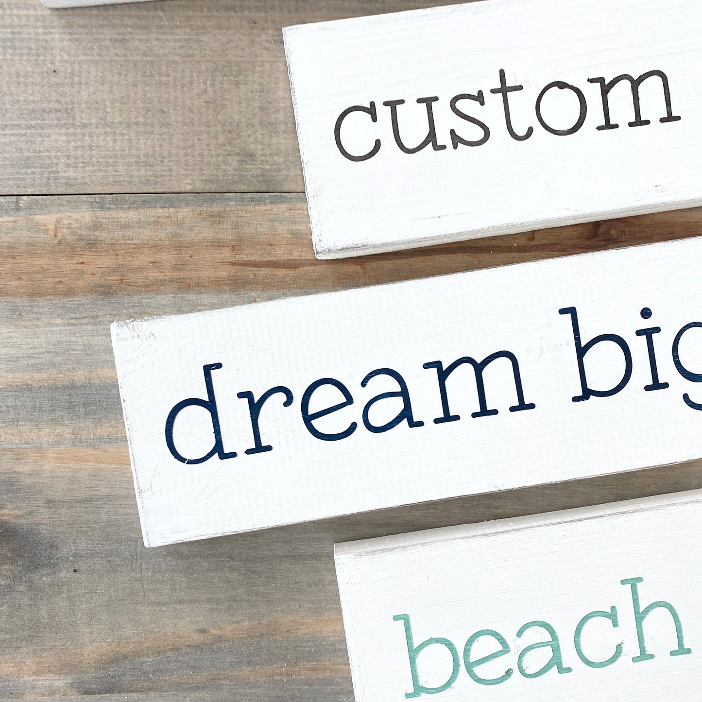 CUSTOM- Small Phrase or Word Sign