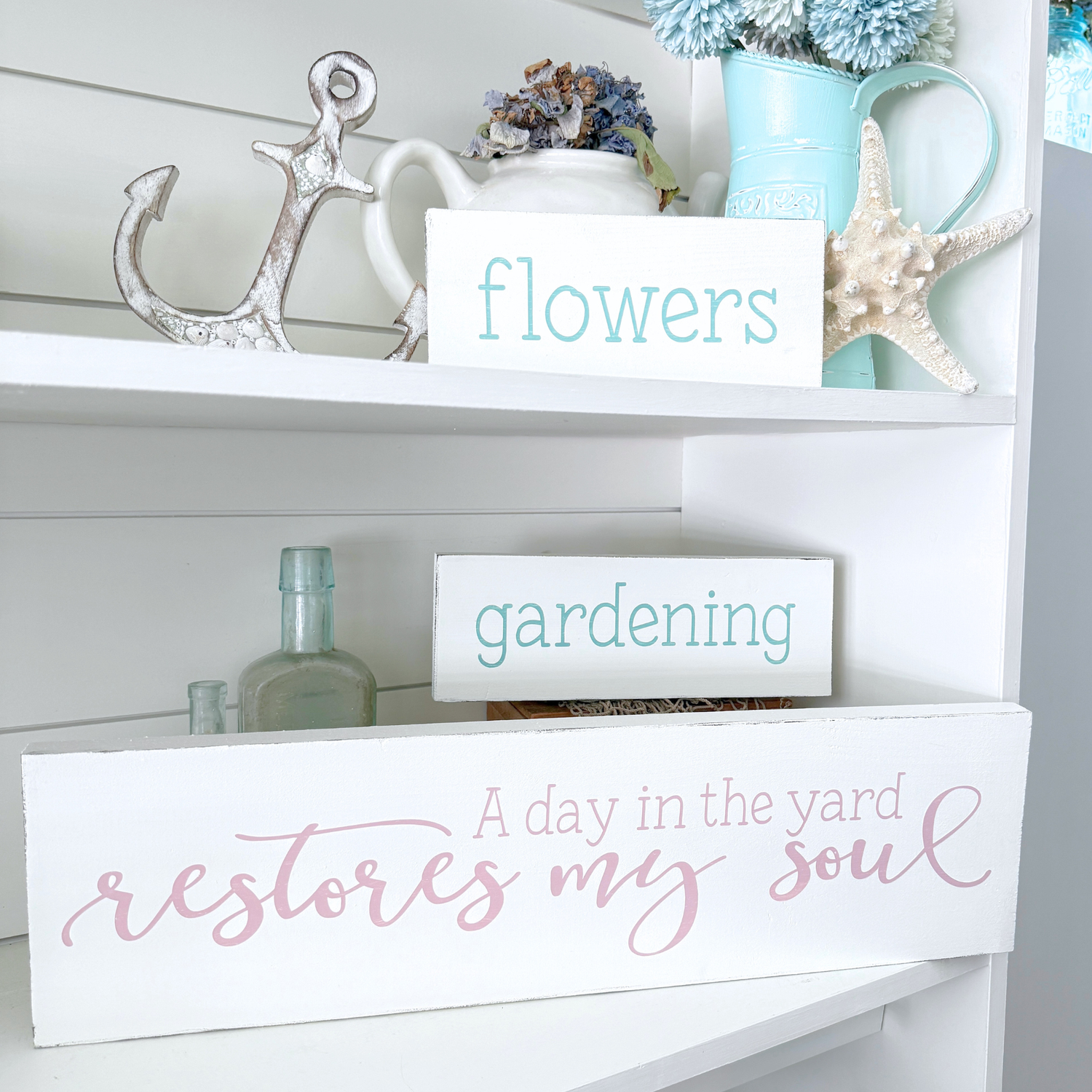 Garden Party Cottagecore Farmhouse Collecion of signs