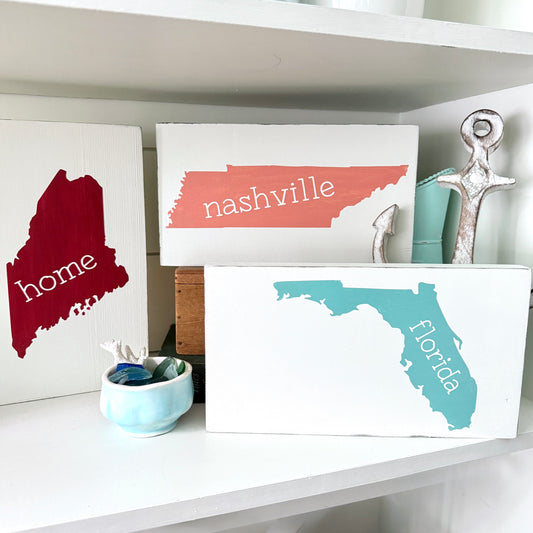 Custom State Sign