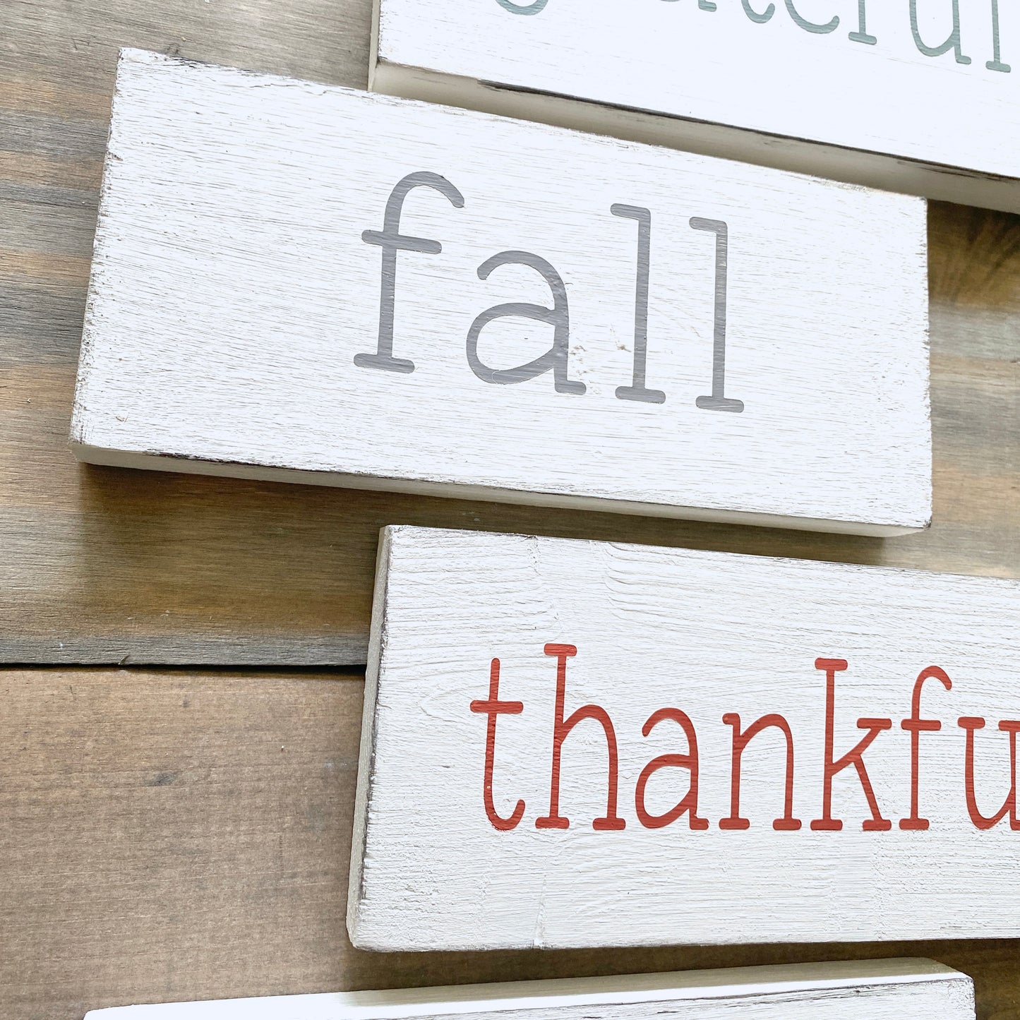 Custom Fall words Halloween modern cottage farmhouse vintage store boutique wholesale decor