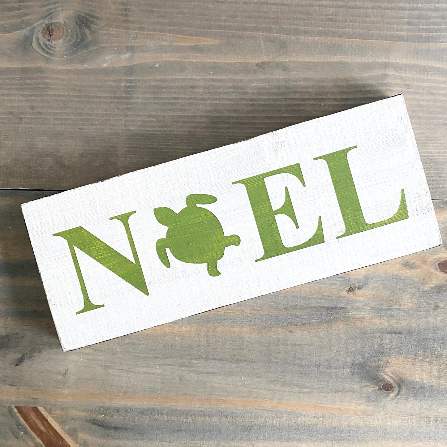 Noel Sea Turtle Sign