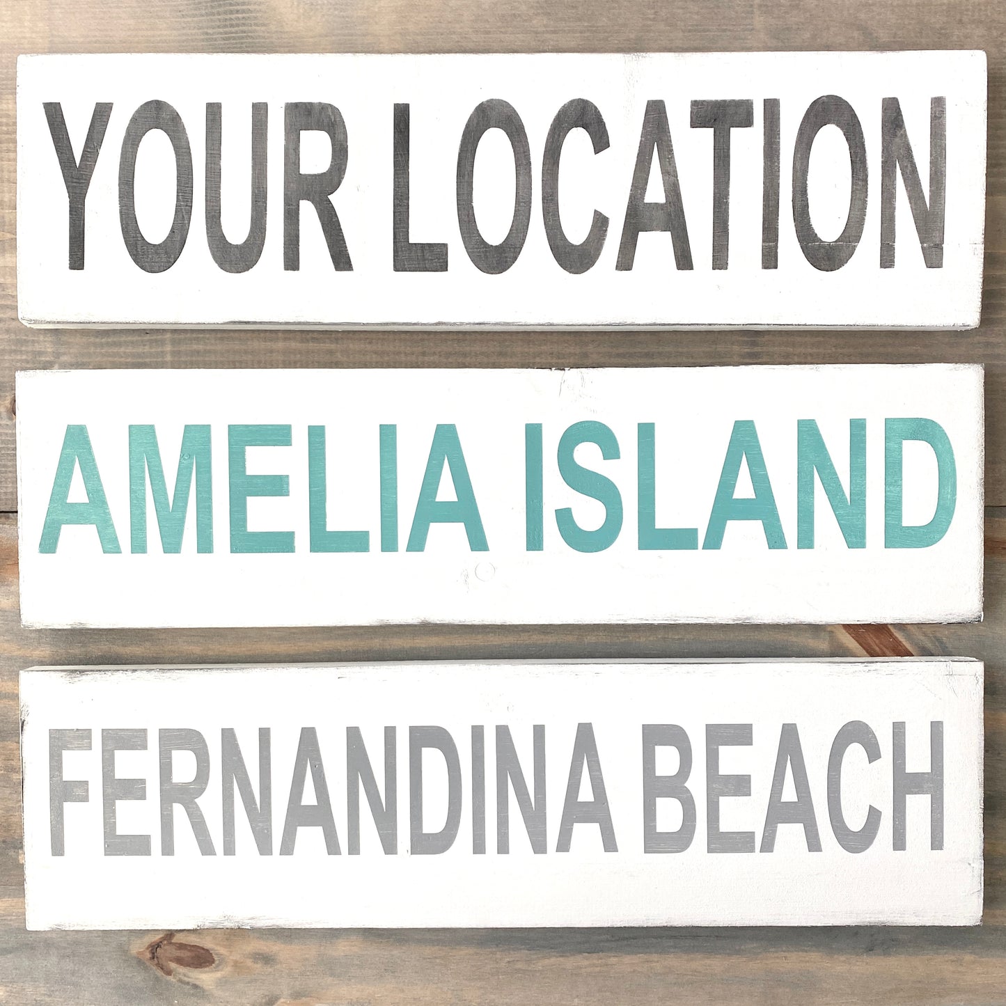 Large Location Word Sign