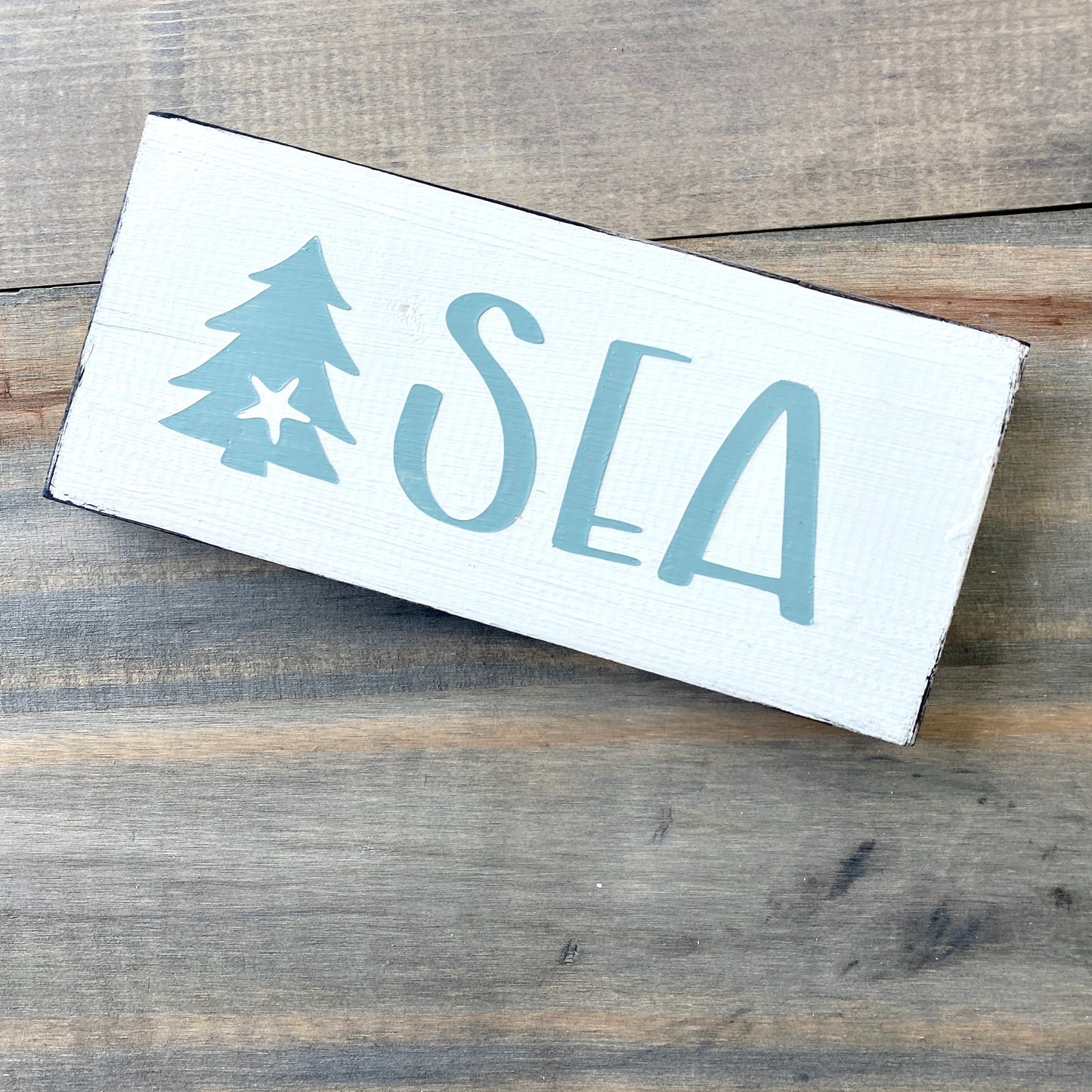 Sea Christmas Sign