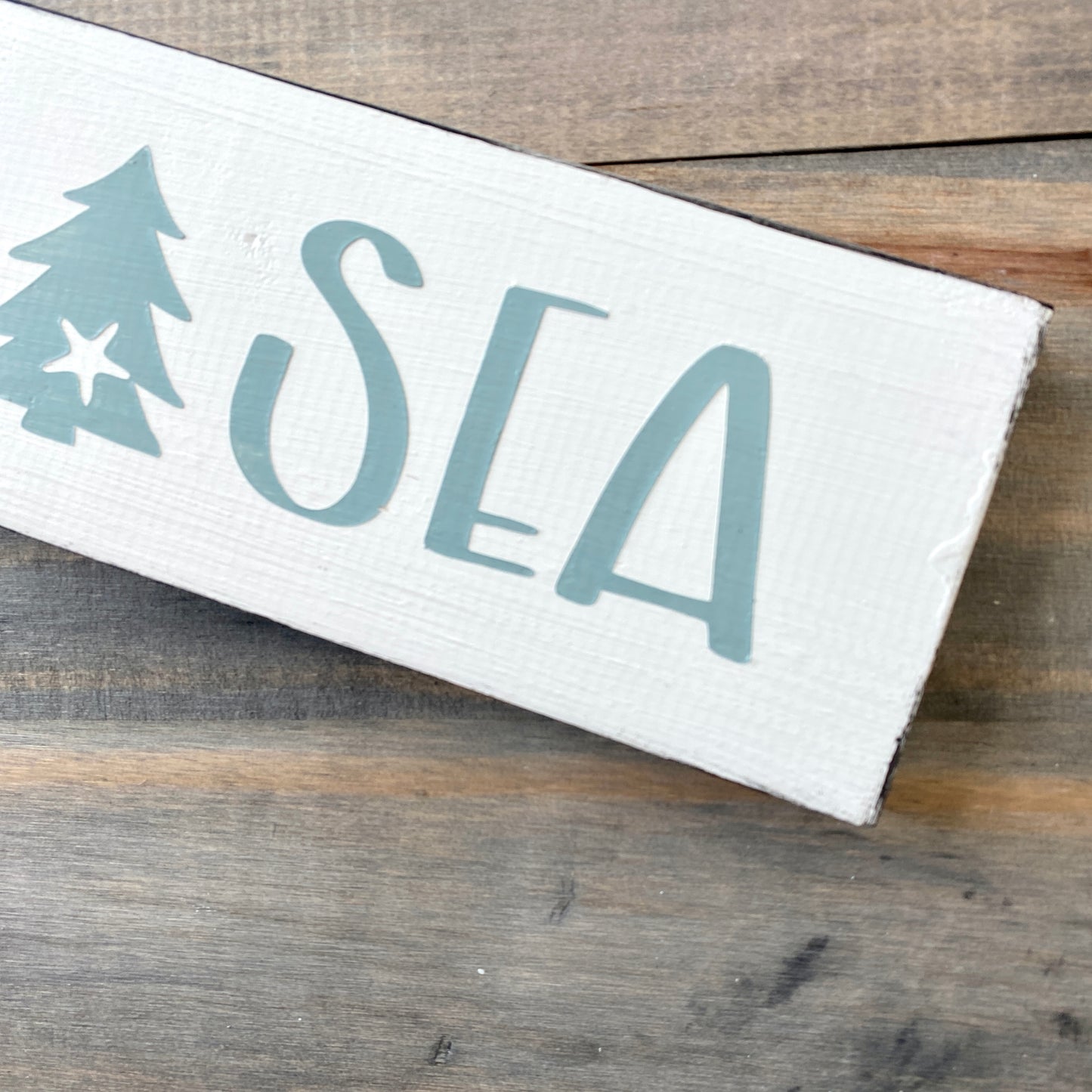 Sea Christmas Sign