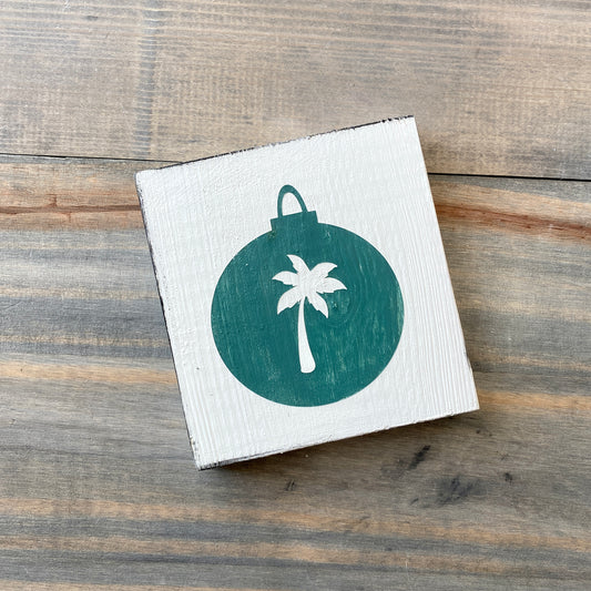 Palm Tree Ornament Sign