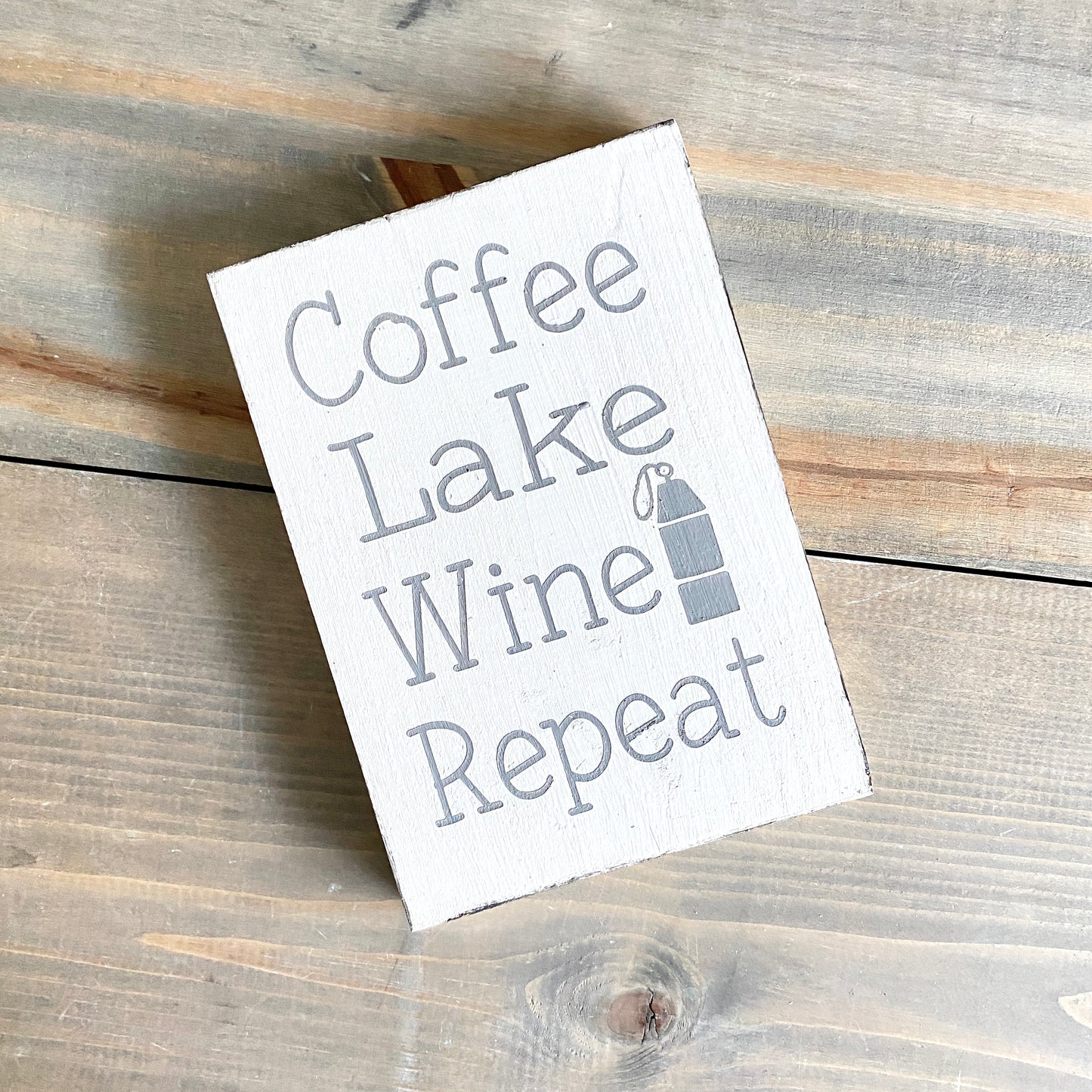 Coffee Lake Wine Repeat Sign