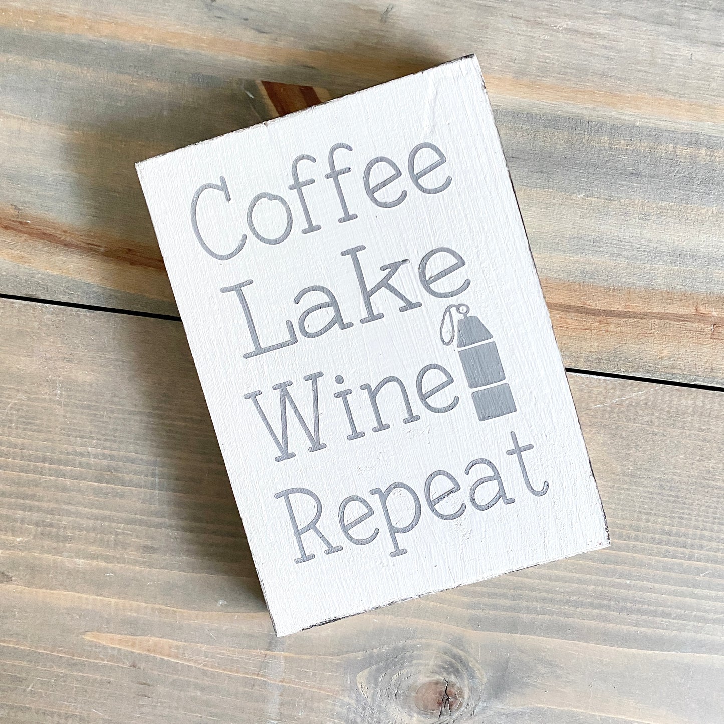 Coffee Lake Wine Repeat Sign