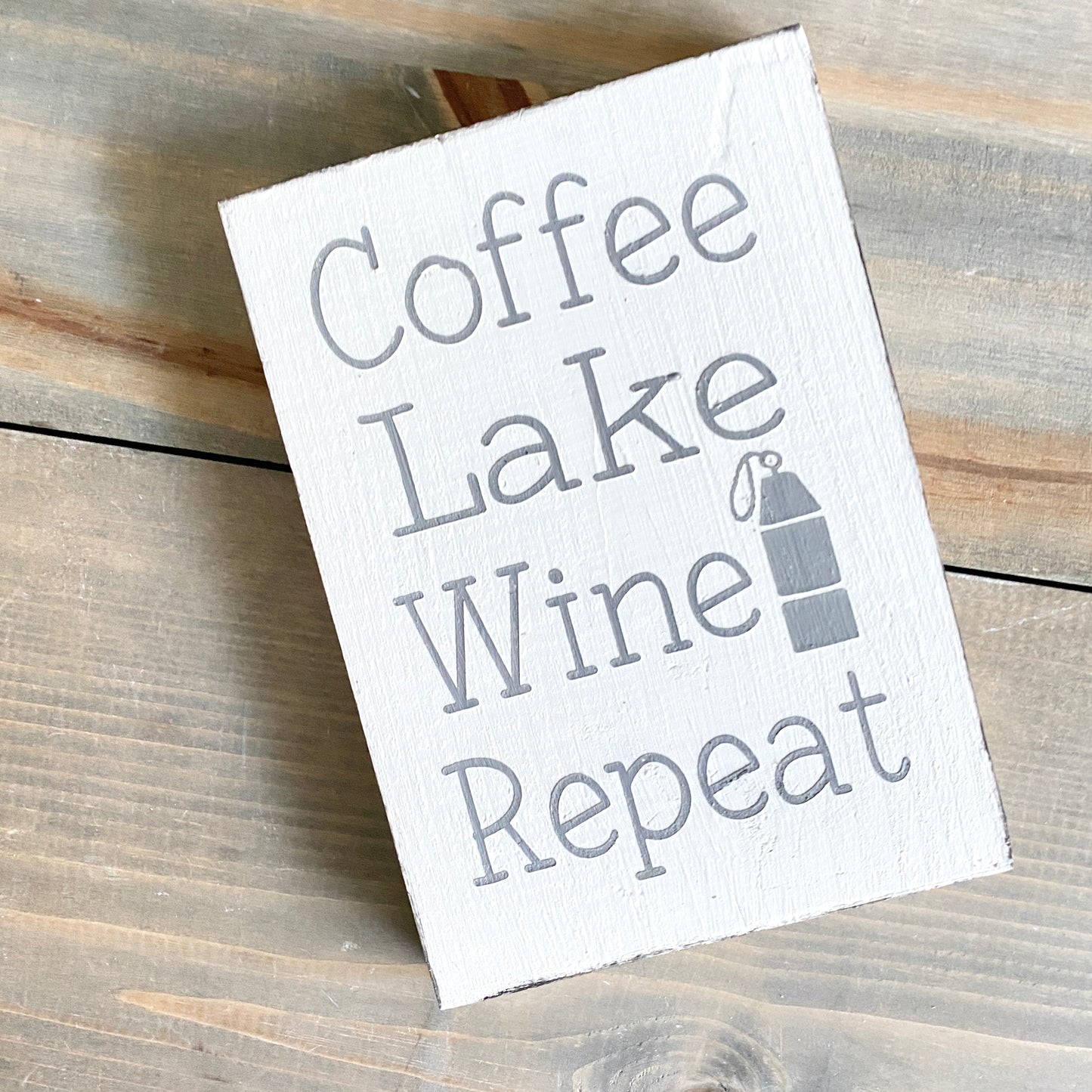 Coffee Lake Wine Repeat Sign