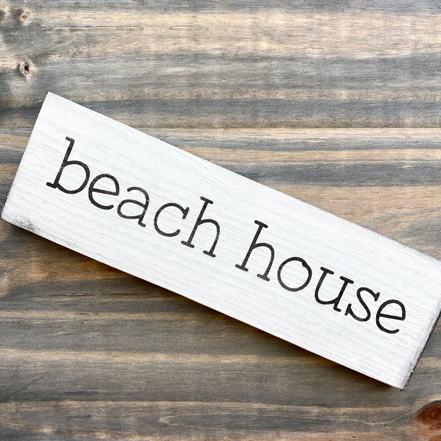 Small Beach House Sign
