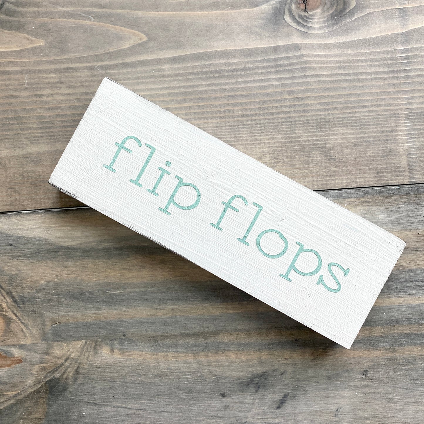 Flip Flops Word Sign