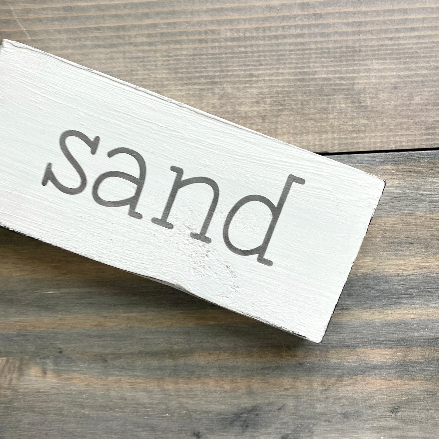 Small Sand Sign